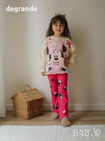  🧸Пролетен комплект с рипсено клинче с Мини