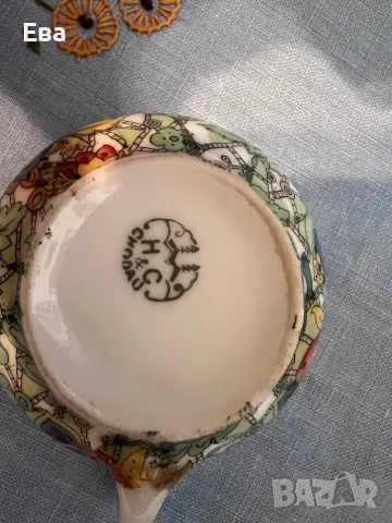 Три старинни сета за късо кафе Haas & Czjzek, 1934-1945 г, снимка 7 - Антикварни и старинни предмети - 49506600