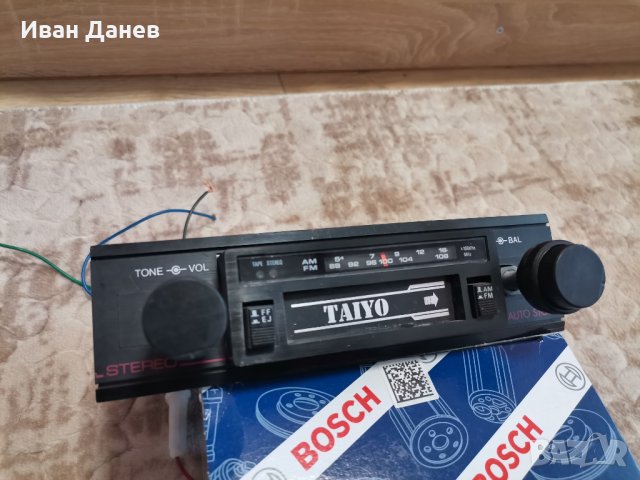 Ретро Радио за кола TAIYO / Vintage , снимка 4 - Аудиосистеми - 40499043