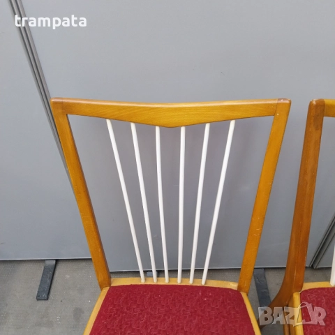 НАЙ ДОБРАТА ОФЕРТА Дизайнерски винтидж столове Bähre 1940/50, снимка 5 - Антикварни и старинни предмети - 52977130