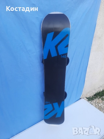 сноуборд  K2  с автомати  140см. , снимка 4 - Зимни спортове - 52775943