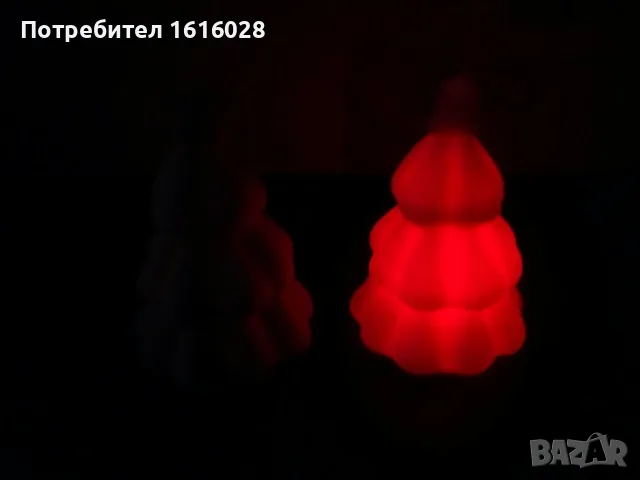 Светещи лампи Коледни елхички., снимка 7 - Детски нощни лампи - 36172079