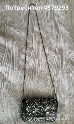 Чанта в черно с капси Зара, снимка 7 - Чанти - 51568841