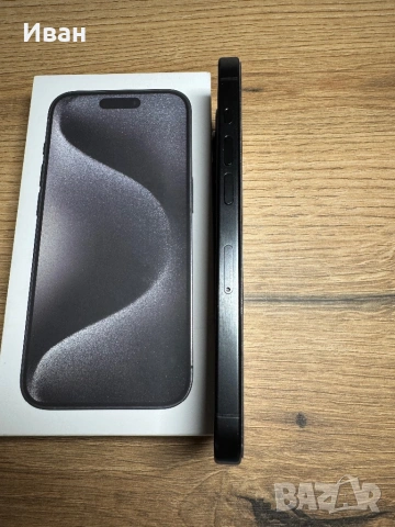 iPhone 15 Pro 256GB Nlack Titanium, снимка 6 - Apple iPhone - 53125921