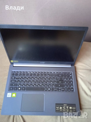 Acer Aspire 5 A515-54G FHD IPS i3 10110U/8GB/512SSD/1TB HDD/MX250 2GB отлична батерия/чанта 