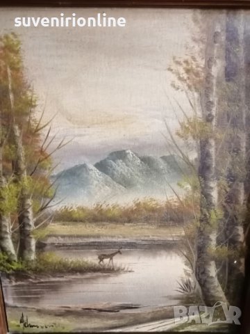 Картина масло на платно, снимка 4 - Картини - 39075958