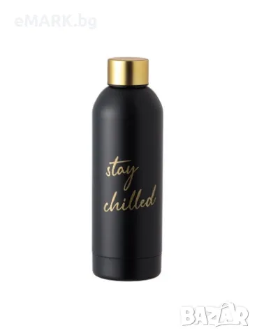 Спортна бутилка за вода и студени напитки с вместимост 800 мл и надпис WORK IT. OWN IT, снимка 1