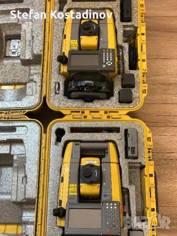 Роботизирана тотална станция Topcon GT 3" точност