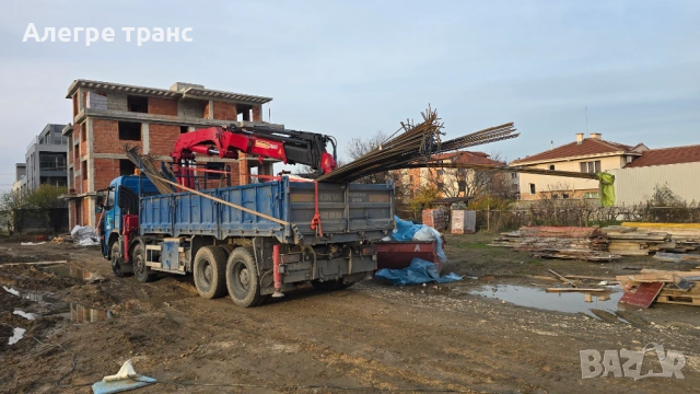 Услуга камион с кран автокран Пловдив и региона, снимка 3 - Услуги с автокран - 53350109