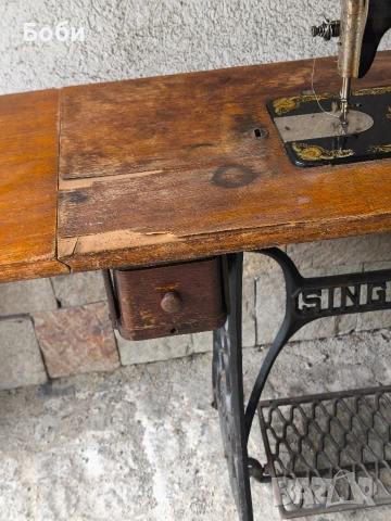 Шевна машина SINGER , снимка 6 - Антикварни и старинни предмети - 53176627