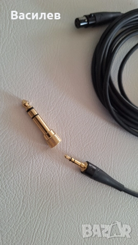 Кабел за слушалки AKG Q701 K712 K702 K271S K240S K240MK K181 K141, снимка 2 - Слушалки и портативни колонки - 52178112
