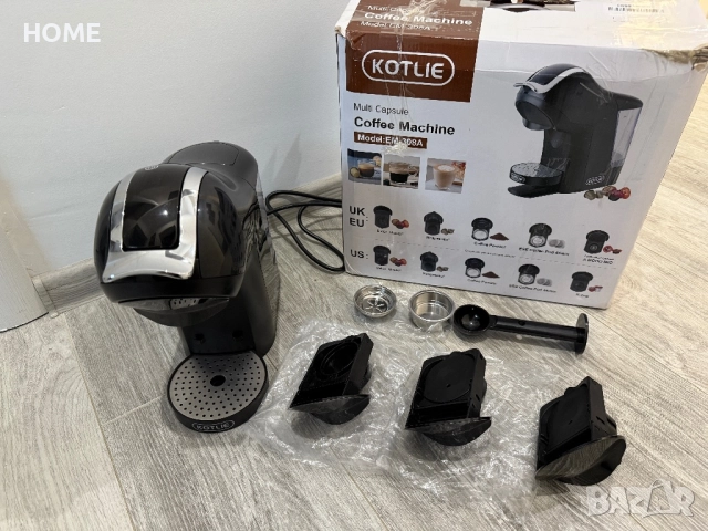 Кафе машина Kotlie EM-308A с капсули, използвана, снимка 2 - Кафемашини - 52364177