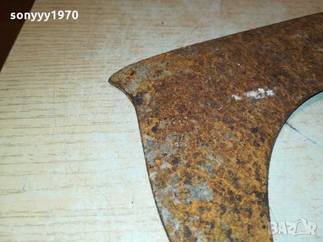 КУКРИ-САТЪР-СТАР ОТ ФРАНЦИЯ 32Х13СМ-France 🇫🇷 0512211614, снимка 9 - Антикварни и старинни предмети - 35037148