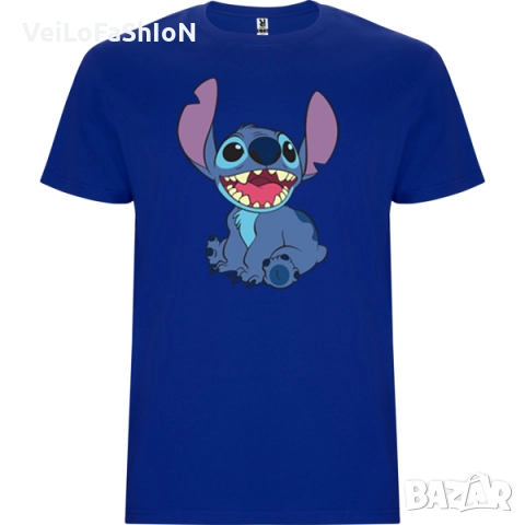 Нова детска тениска със Стич (Stitch) в четири цвят, снимка 3 - Детски тениски и потници - 44462096