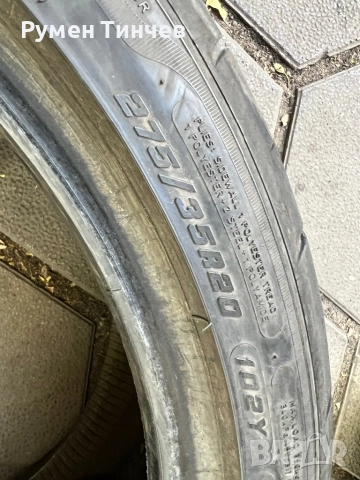 1бр лятна гума 275-35-20, снимка 3 - Гуми и джанти - 51915514