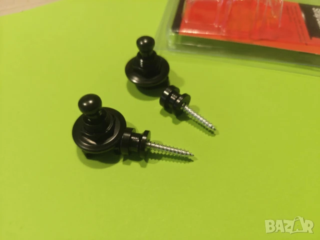 Черни Strap Locks Schaller Style, снимка 2 - Китари - 51072915