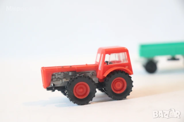 PERMOT PREFO H0 1/87 ТРАКТОР МОДЕЛ ИГРАЧКА РЕМАРКЕ КОЛИЧКА, снимка 2 - Колекции - 50567112