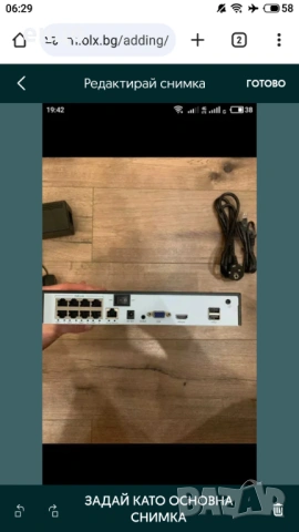 Продавам чисто нов 8 канален POE NVR, снимка 3 - Комплекти за видеонаблюдение - 54306329