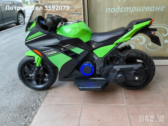 Децки мотор Kawasaki Ninja 12V, снимка 2 - Детски велосипеди, триколки и коли - 48746405