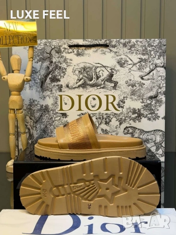 Dior ✨Дамски Чехли , снимка 5 - Чехли - 54282493