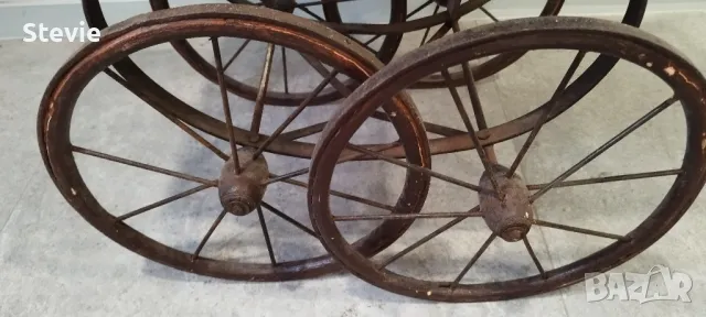 Старинна количка за кукли, снимка 3 - Колекции - 47981895