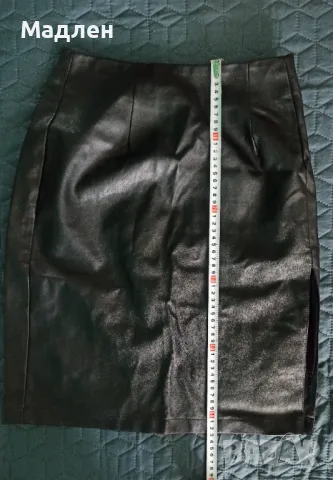 Кожена пола Maison Bogomil, снимка 2 - Поли - 47620822