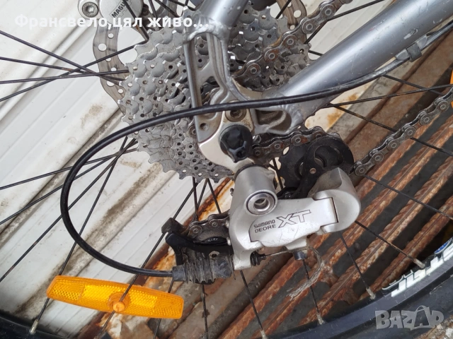 26 цола алуминиев велосипед колело, 27 скорости Shimano deore xt , снимка 5 - Велосипеди - 53890903