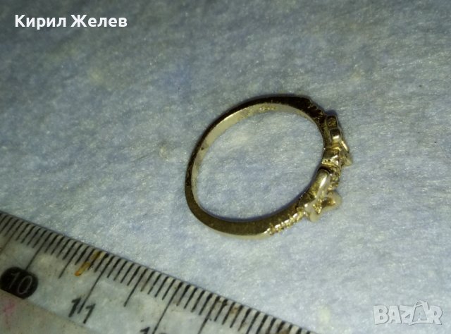ПРЕКРАСЕН НЕЖЕН СРЕБЪРЕН ФЕШЪН АРТ ПРЪСТЕН СРЕБРО 925 ПРОБА 40245, снимка 13 - Пръстени - 42452980