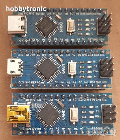 Arduino Nano V3 ATMEGA328P , снимка 1 - Друга електроника - 34245564