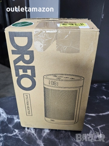 електрическа печка с керамичен нагревател DREO 1500w., снимка 9 - Отоплителни печки - 53248030