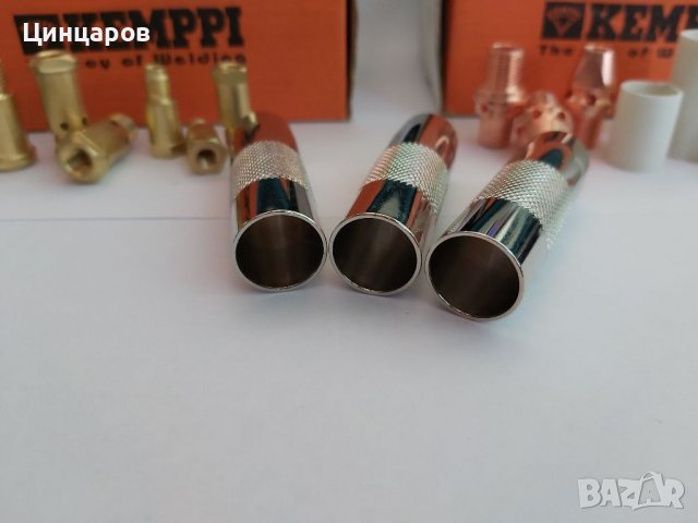 KEMPPI,КЕМПИ изолатори,дюзи газови и контактни,дифузери PMT/MMT/KMG, снимка 4 - Други машини и части - 36617874