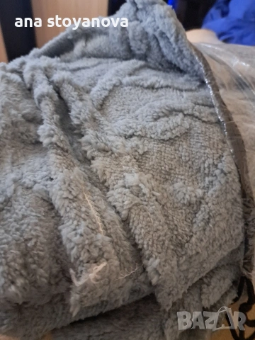 продавам луксозни плюшени одеяла за дивани и спални , снимка 13 - Спално бельо - 53217759