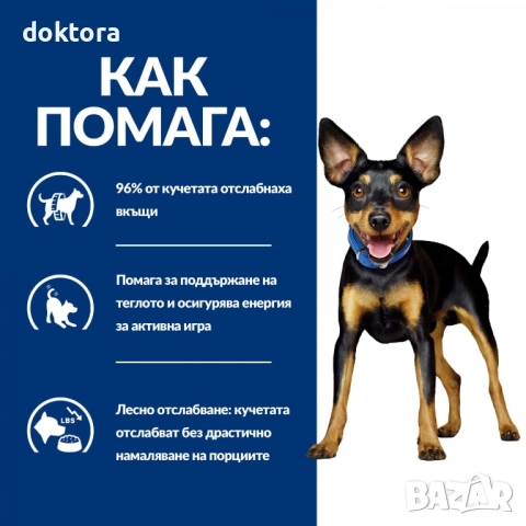 Hills Metabolic Mini 6кг. клинична храна за отслабване за кучета от дребни породи, снимка 4 - За кучета - 52284027