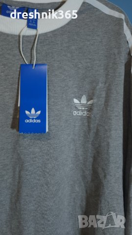  Adidas 3-Stripes Блуза/Дамска M, снимка 3 - Блузи с дълъг ръкав и пуловери - 44471254