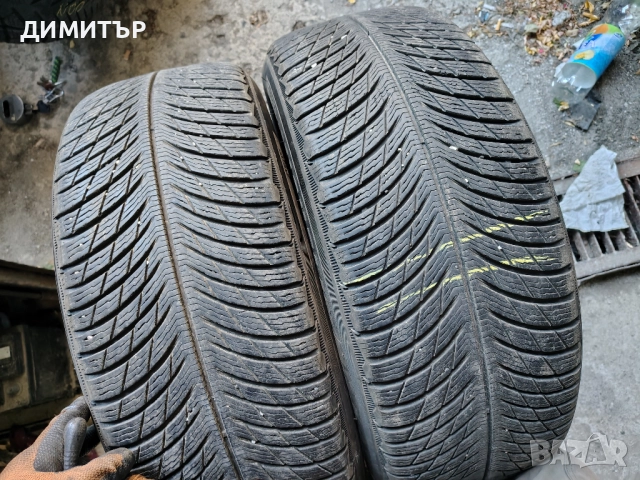 2бр.зимни гуми MICHELIN 235 55 19+255 50 19 DOT21 цена за брой