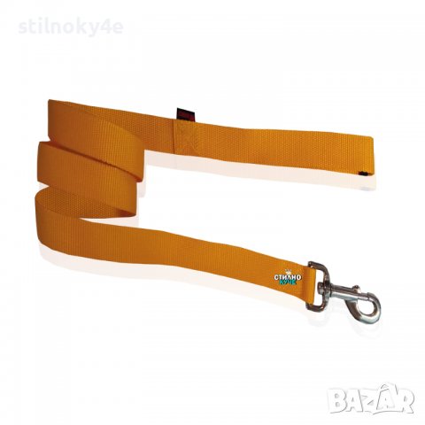 Текстилен повод за куче в кафяво Текстилни поводи за кучета Кучешки повод Кучешки текстилни поводи, снимка 1