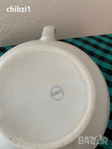 ⚜️Красив български порцеланов чайник - СИП , снимка 4 - Сервизи - 53221419