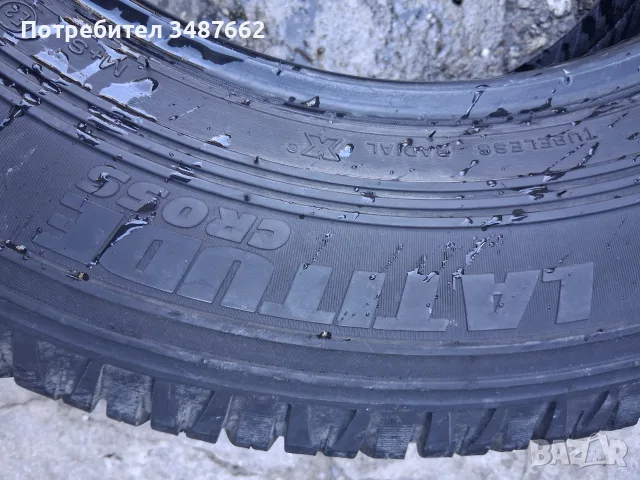 265 65 17 MICHELIN LATUDE 4броя зимни , снимка 6 - Гуми и джанти - 56125863