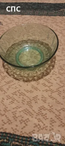 стъклена купа/фруктиера 