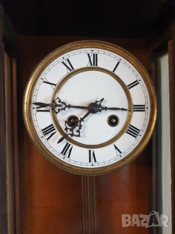Стар немски стенен часовник, снимка 3 - Антикварни и старинни предмети - 40545462