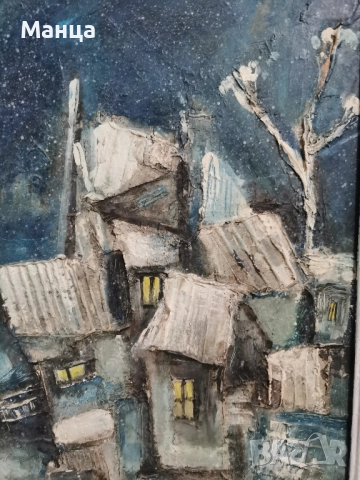 Стара  картина, снимка 3 - Картини - 52546603