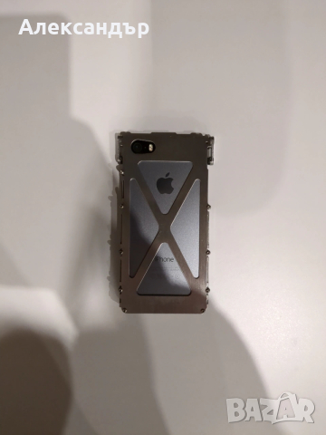 Метален калъф/кейс Armor King за iPhone SE/5S/5, снимка 2 - Калъфи, кейсове - 53944160