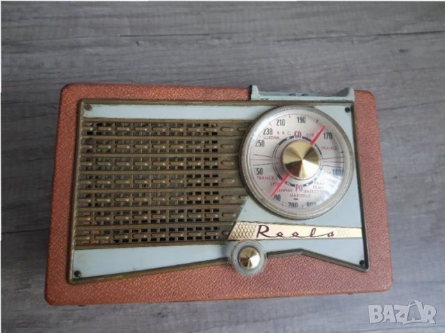Старо радио Reela, снимка 6 - Антикварни и старинни предмети - 35037493