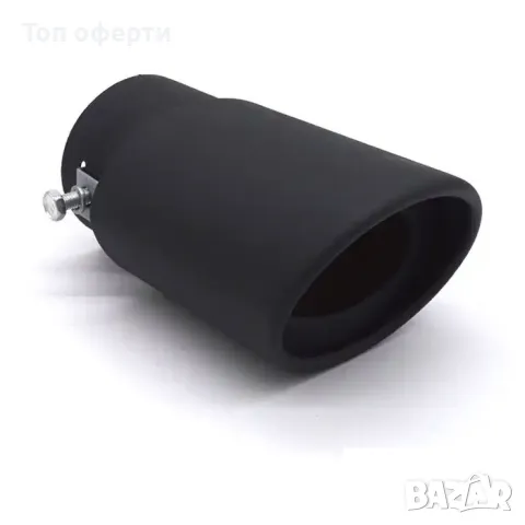 Накрайник за ауспух MT-5 - черен мат входа-60мм