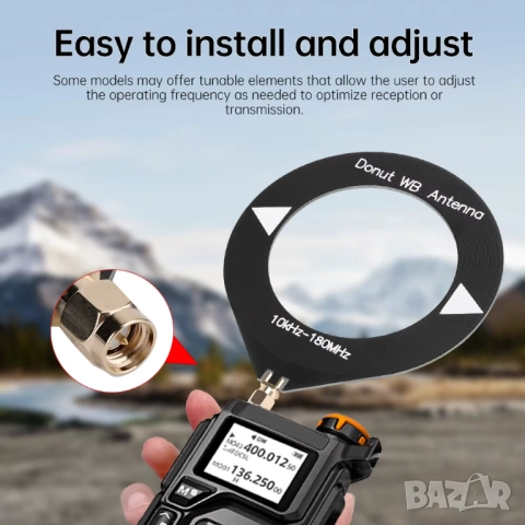 Късовълнова антена 4MHz-24MHz / синя, снимка 7 - Друга електроника - 52562203