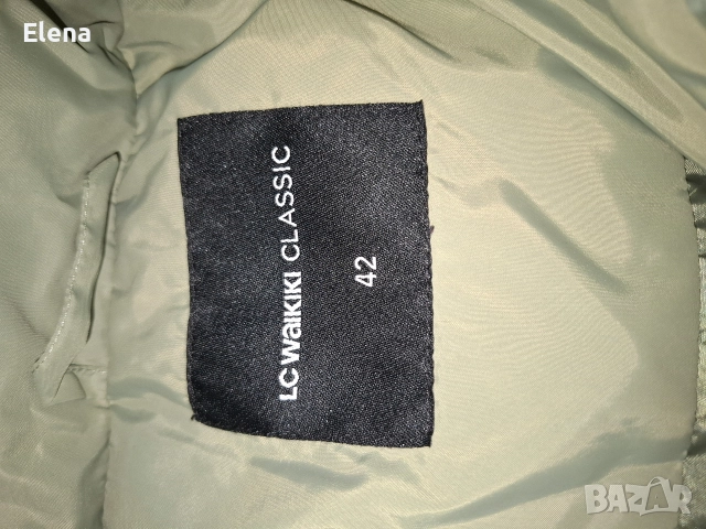 Дамско зимно яке LC WAIKIKI,цвят мента, снимка 5 - Якета - 52726714