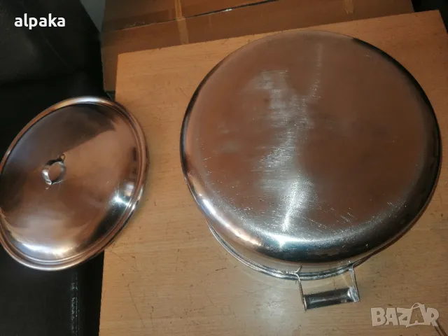 Продавам българска 10-литрова тенджра на Хром Силистра #565, снимка 3 - Съдове за готвене - 49831913