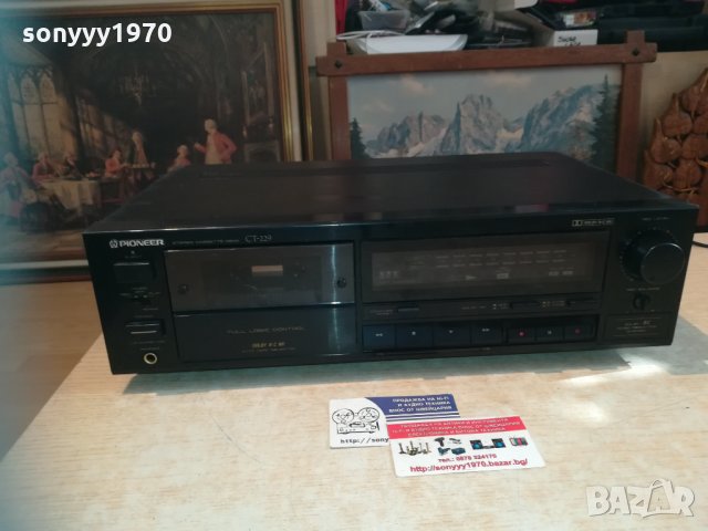 pioneer ct-229 deck made in japan-sweden 0511201703, снимка 6 - Декове - 30687195