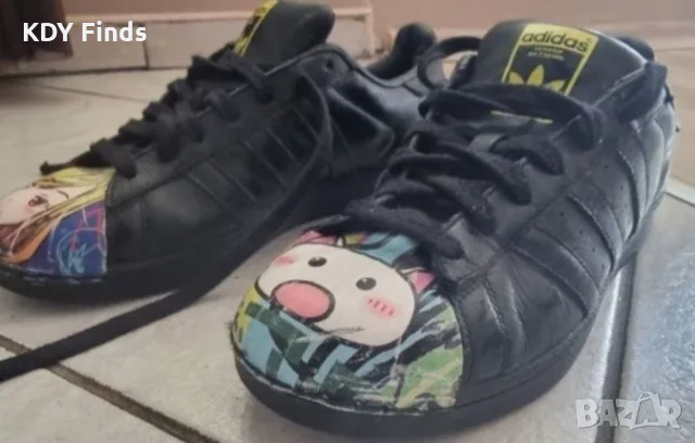 Pharrell Wiliams Adidas Superstar, снимка 2 - Маратонки - 56137621