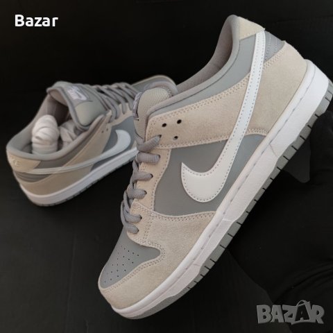 Nike SB Dunk Summit White Grey Wolf Сиви Маратонки Обувки Размер 43 Номер 27.5см Стелка Оригинални , снимка 2 - Други - 40508503